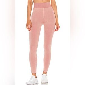 CIRCULAR KNIT MIDI PANT -REVOLVE 
THE UPSIDE
Color: Pink
Size: M